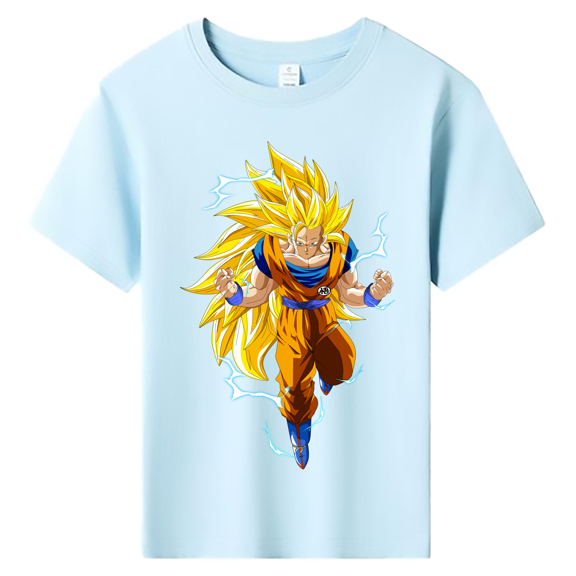 （画像用） ドラゴンボール 孫悟空（そん ごくう）Son Goku カカロット DRAGON BALL Kakarotto 綿100％キッズTシャツ（フロントプリント）